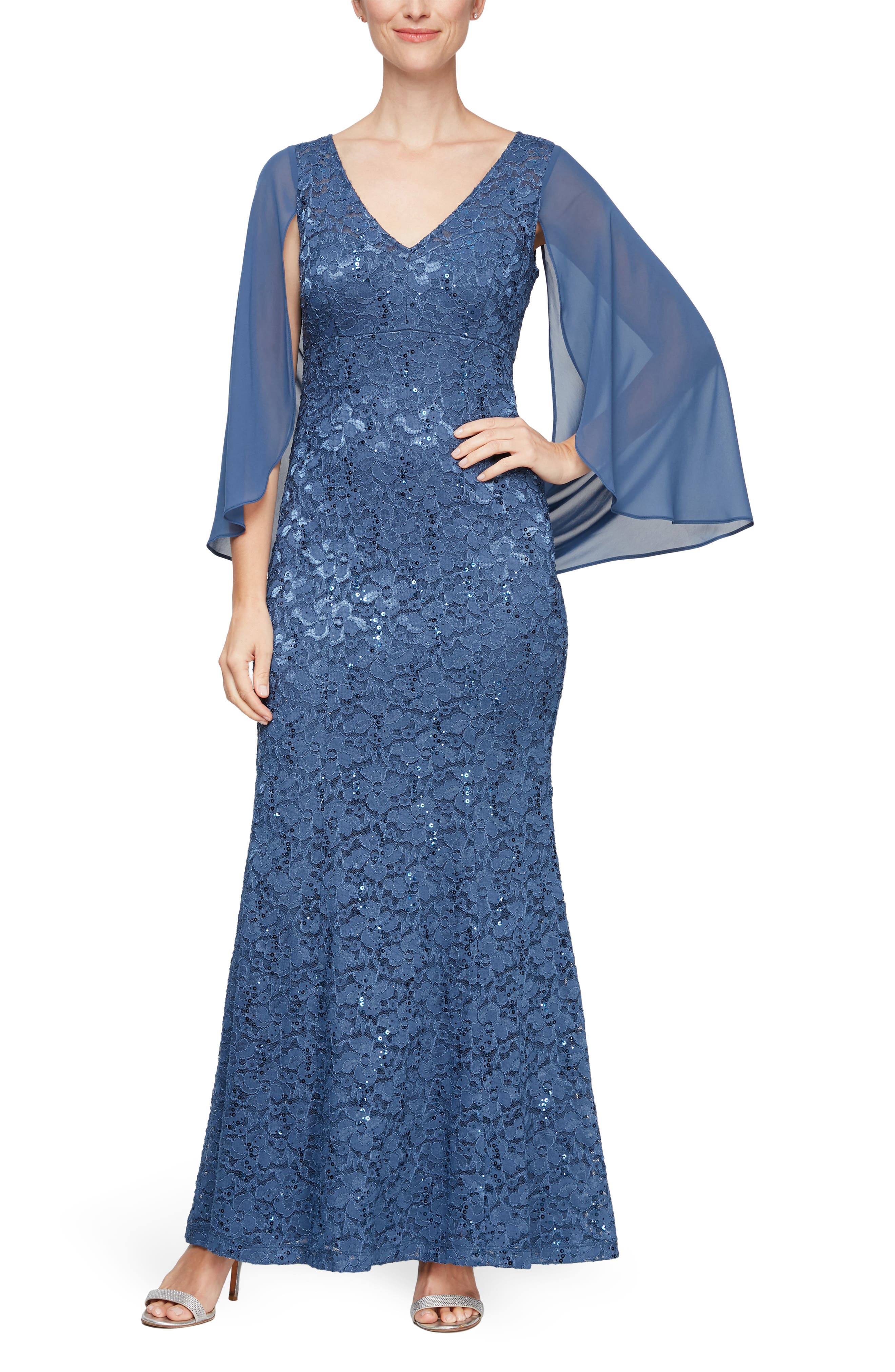Blue Long Sleeve Dresses for Women ...